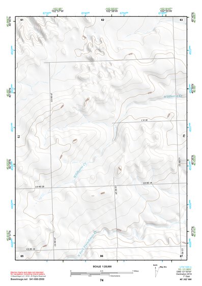 40102NW Page 74 Julesburg Topo Preview 1
