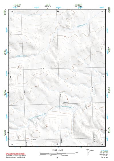 40102NW Page 75 Julesburg Topo Preview 1
