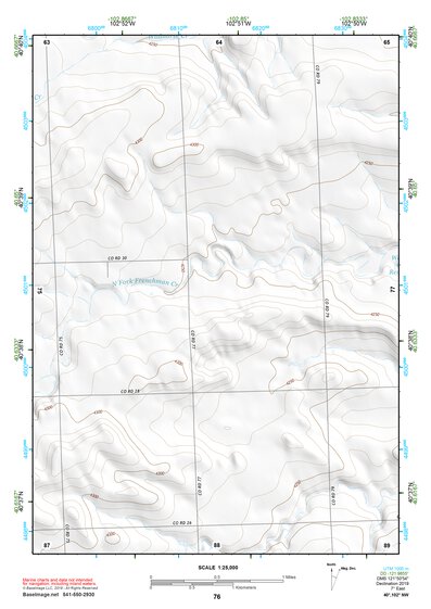 40102NW Page 76 Julesburg Topo Preview 1