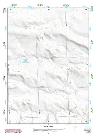 40102NW Page 77 Julesburg Topo Preview 1