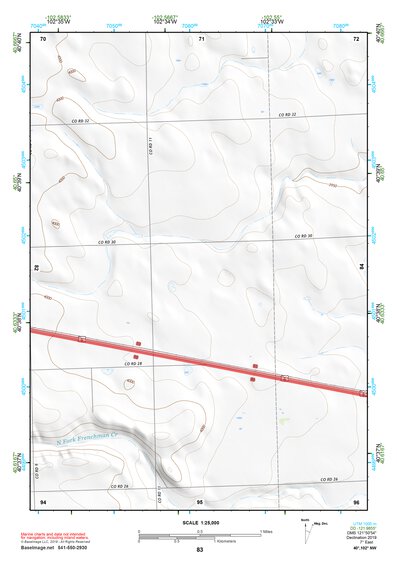40102NW Page 83 Julesburg Topo Preview 1