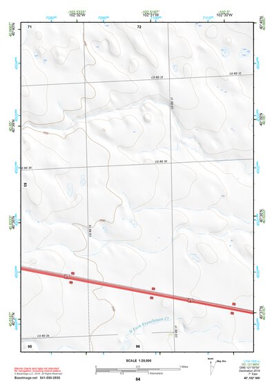 40102NW Page 84 Julesburg Topo Preview 1