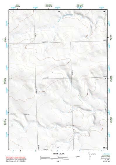 40102NW Page 85 Julesburg Topo Preview 1