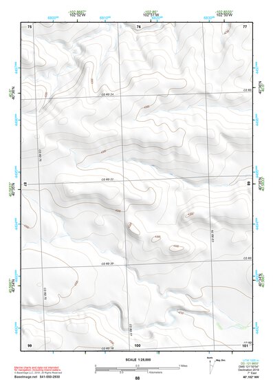 40102NW Page 88 Julesburg Topo Preview 1