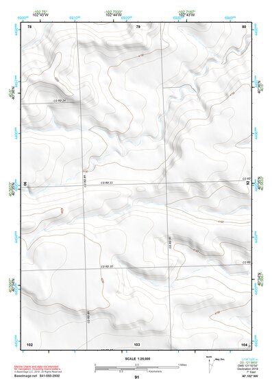 40102NW Page 91 Julesburg Topo Preview 1