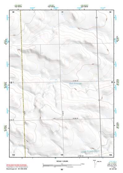 40102NW Page 93 Julesburg Topo Preview 1