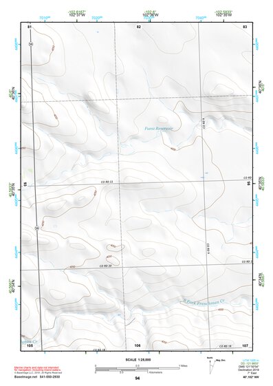 40102NW Page 94 Julesburg Topo Preview 1