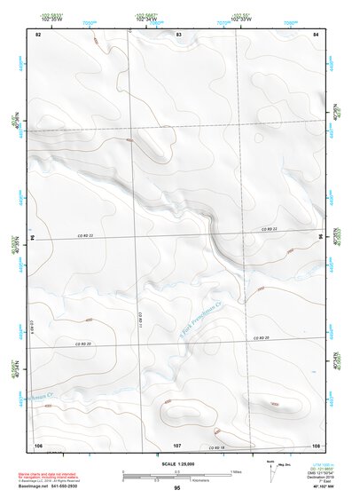 40102NW Page 95 Julesburg Topo Preview 1