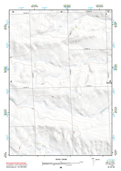 40102NW Page 98 Julesburg Topo Preview 1