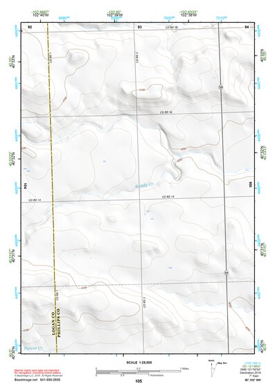 40102NW Page 105 Julesburg Topo Preview 1