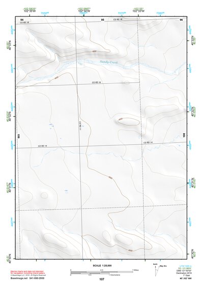 40102NW Page 107 Julesburg Topo Preview 1
