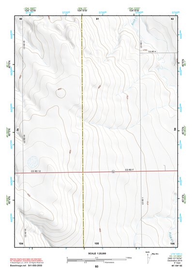 40104SE Page 93 Greeley Topo Preview 1