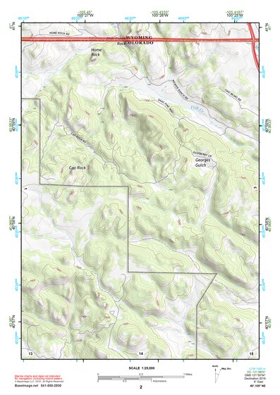 40105NE Page 2 Fort Collins Topo Preview 1