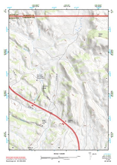 40105NE Page 4 Fort Collins Topo Preview 1