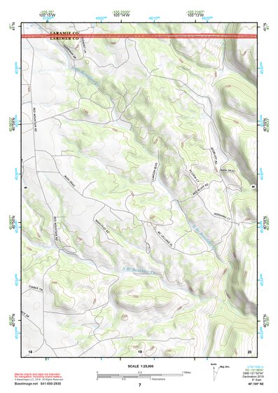 40105NE Page 7 Fort Collins Topo Preview 1