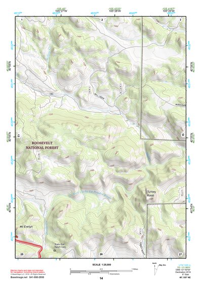 40105NE Page 14 Fort Collins Topo Preview 1