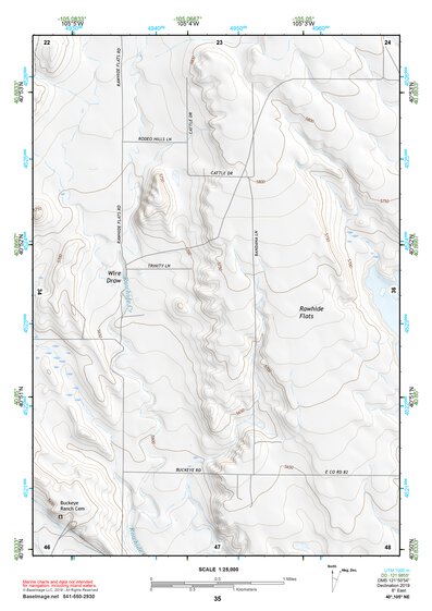 40105NE Page 35 Fort Collins Topo Preview 1