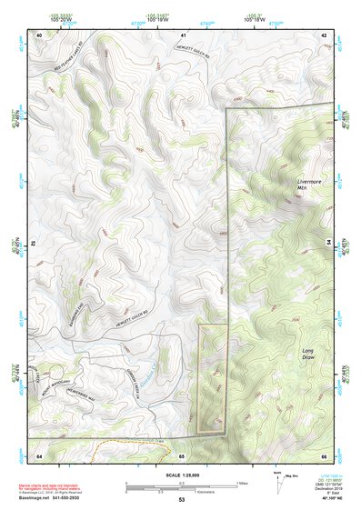 40105NE Page 53 Fort Collins Topo Preview 1