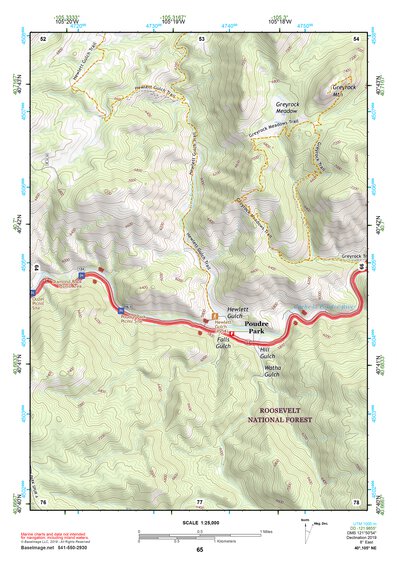 40105NE Page 65 Fort Collins Topo Preview 1