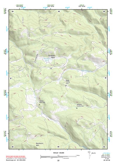 40105NE Page 77 Fort Collins Topo Preview 1