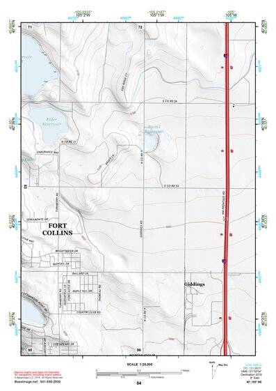40105NE Page 84 Fort Collins Topo Preview 1