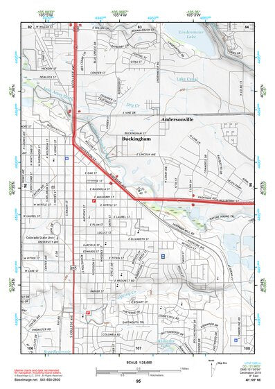 40105NE Page 95 Fort Collins Topo Preview 1
