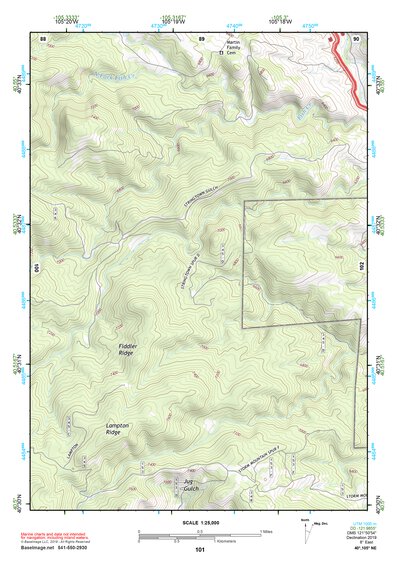 40105NE Page 101 Fort Collins Topo Preview 1