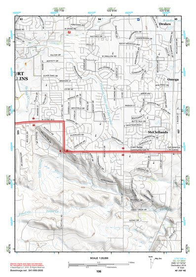 40105NE Page 106 Fort Collins Topo Preview 1