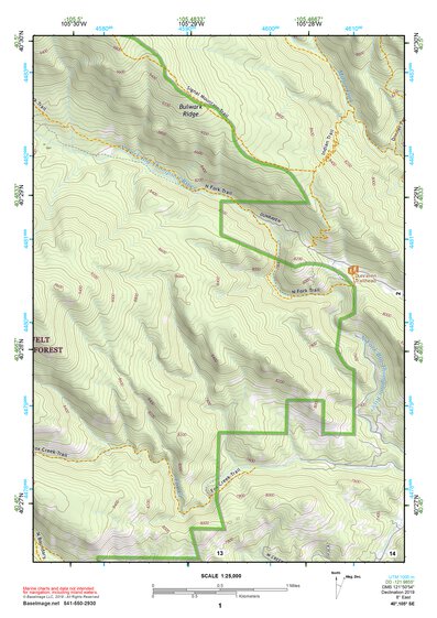 40105SE Page 1 Estes Park Topo Preview 1