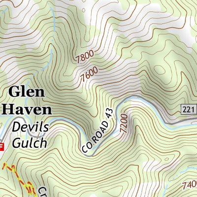 40105SE Page 2 Estes Park Topo Preview 3
