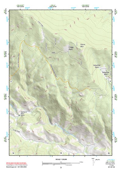 40105SE Page 3 Estes Park Topo Preview 1
