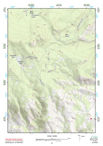 40105SE Page 4 Estes Park Topo Preview 1