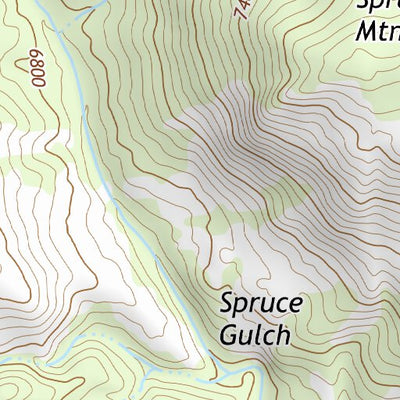 40105SE Page 5 Estes Park Topo Preview 3