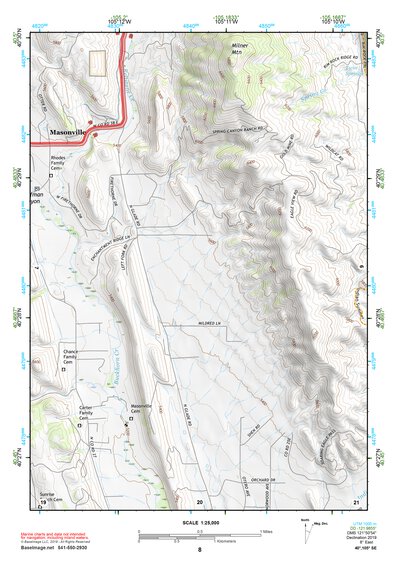40105SE Page 8 Estes Park Topo Preview 1