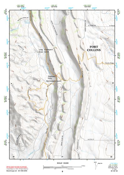 40105SE Page 9 Estes Park Topo Preview 1