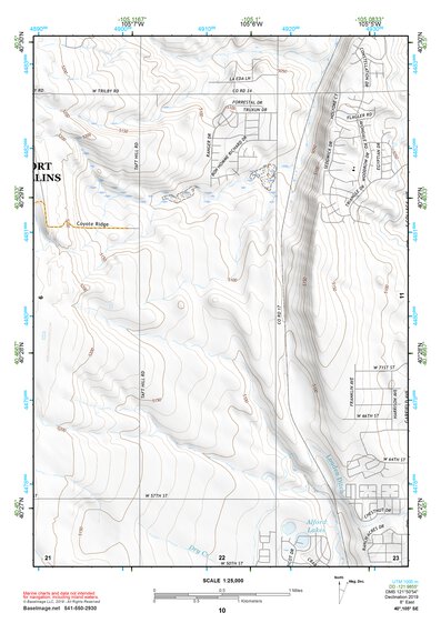 40105SE Page 10 Estes Park Topo Preview 1