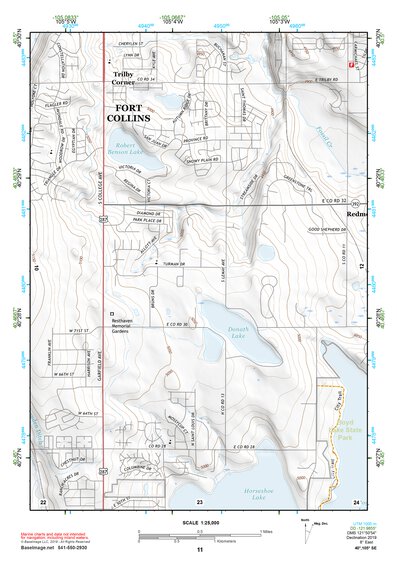 40105SE Page 11 Estes Park Topo Preview 1