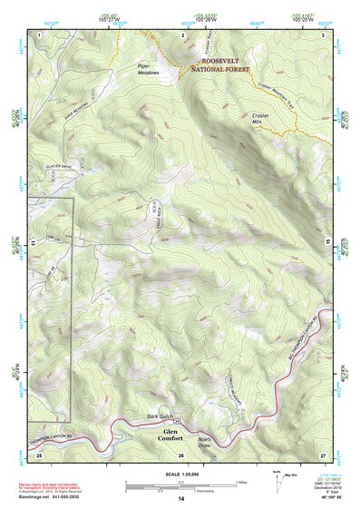 40105SE Page 14 Estes Park Topo Preview 1