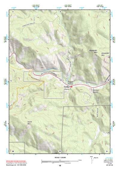 40105SE Page 18 Estes Park Topo Preview 1