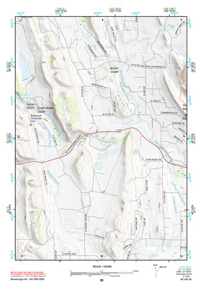 40105SE Page 20 Estes Park Topo Preview 1