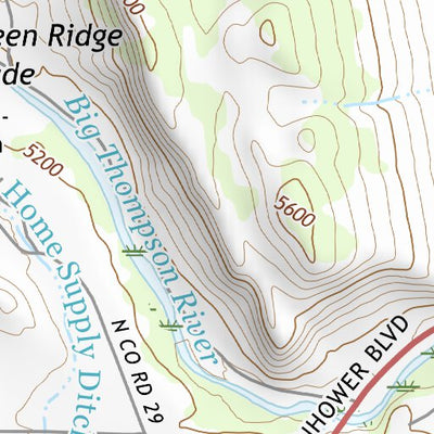 40105SE Page 20 Estes Park Topo Preview 3