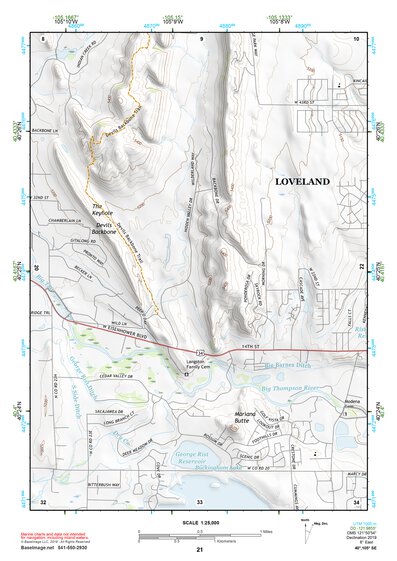 40105SE Page 21 Estes Park Topo Preview 1