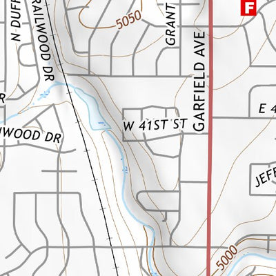 40105SE Page 23 Estes Park Topo Preview 3