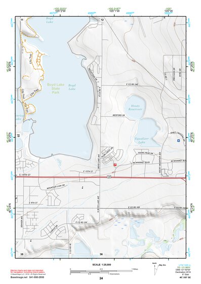 40105SE Page 24 Estes Park Topo Preview 1