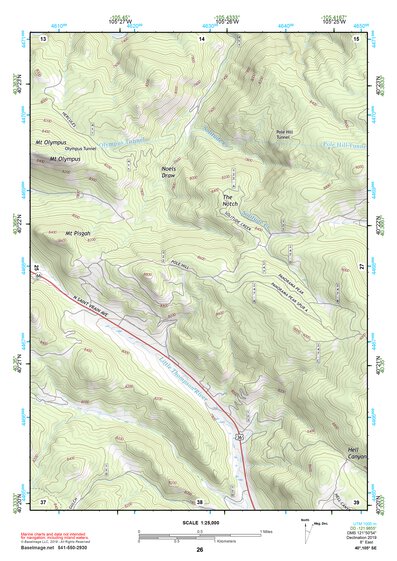 40105SE Page 26 Estes Park Topo Preview 1