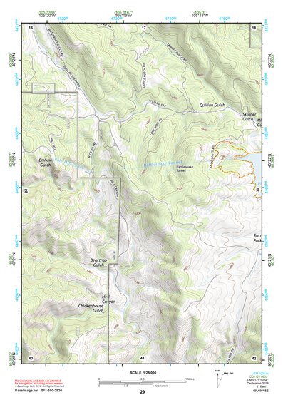 40105SE Page 29 Estes Park Topo Preview 1