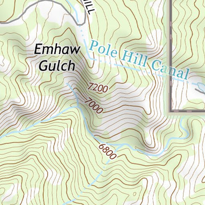 40105SE Page 29 Estes Park Topo Preview 3