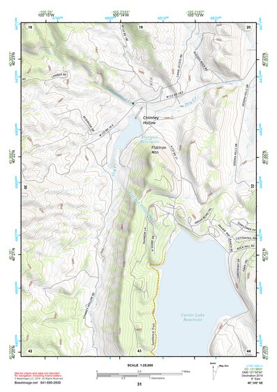 40105SE Page 31 Estes Park Topo Preview 1