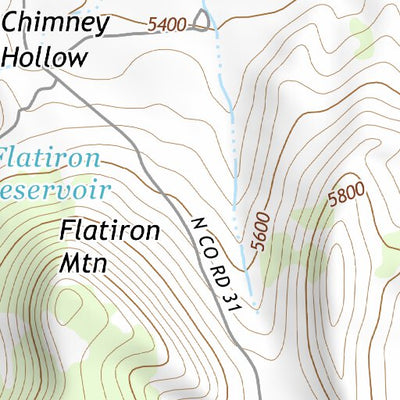40105SE Page 31 Estes Park Topo Preview 3