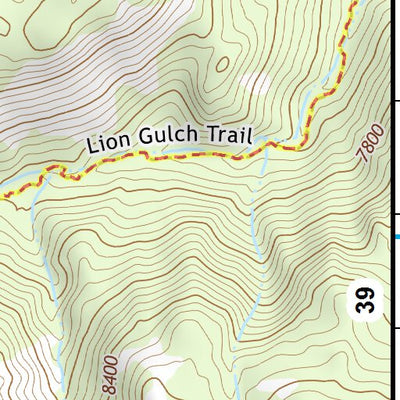 40105SE Page 38 Estes Park Topo Preview 3
